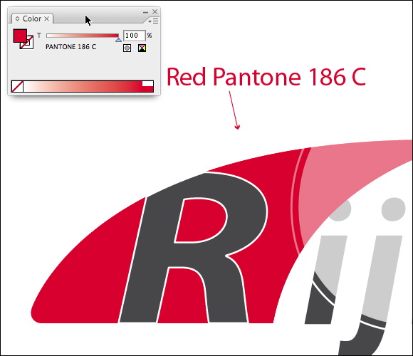 Choosing harmony colors from a logo