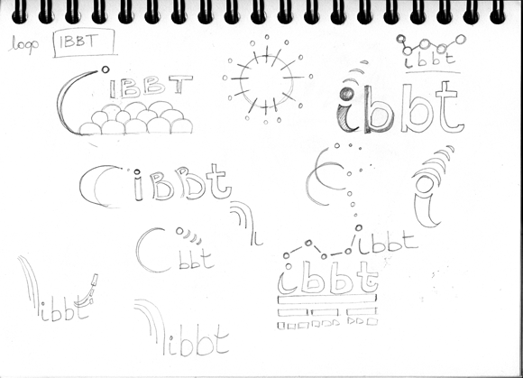 The redesign process of the IBBT logo