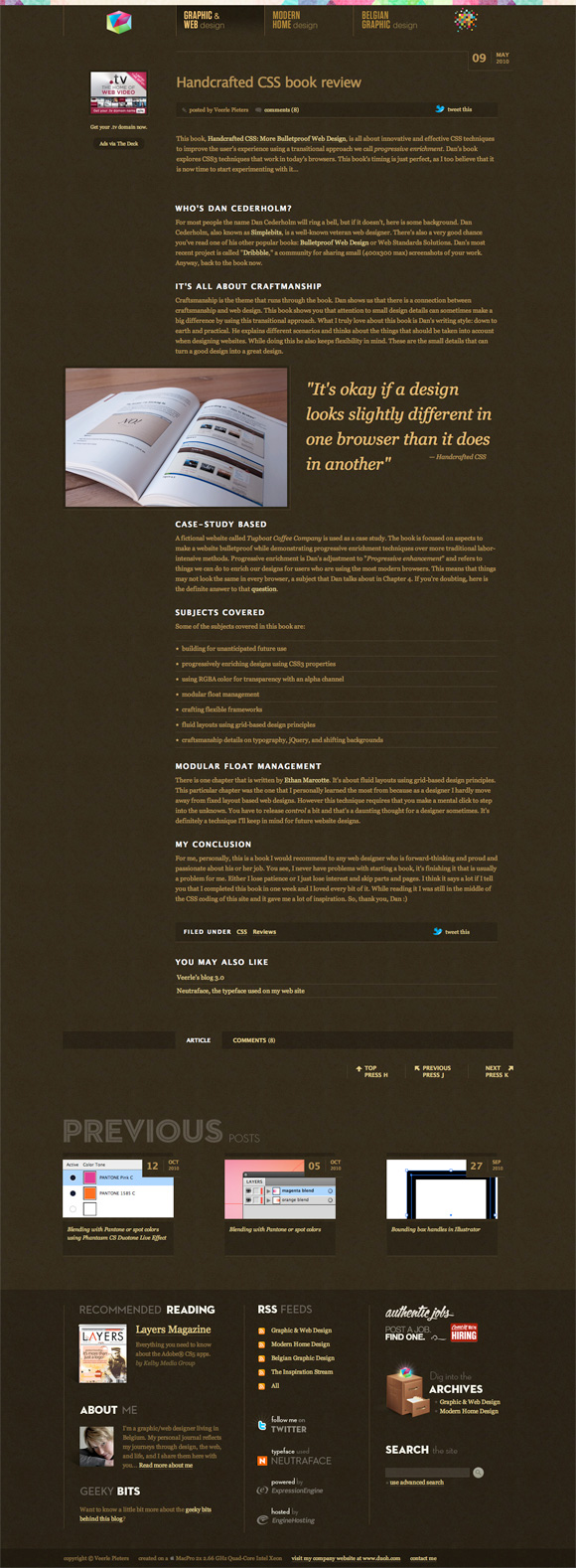 5 questions I asked Veerle about Editorial Design