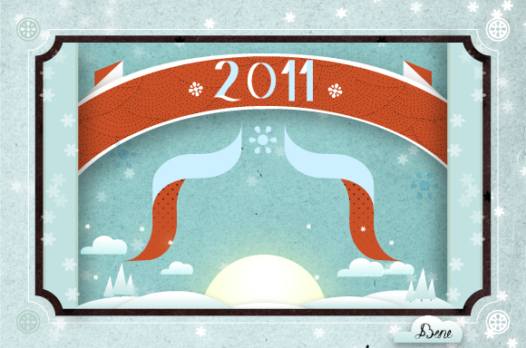 A happy christmas and new year