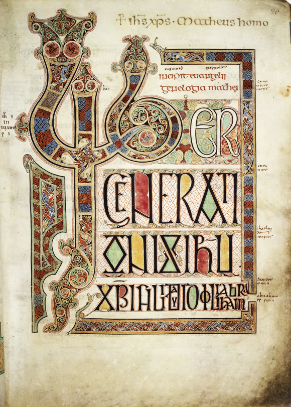 Layouts and elements from manuscripts
