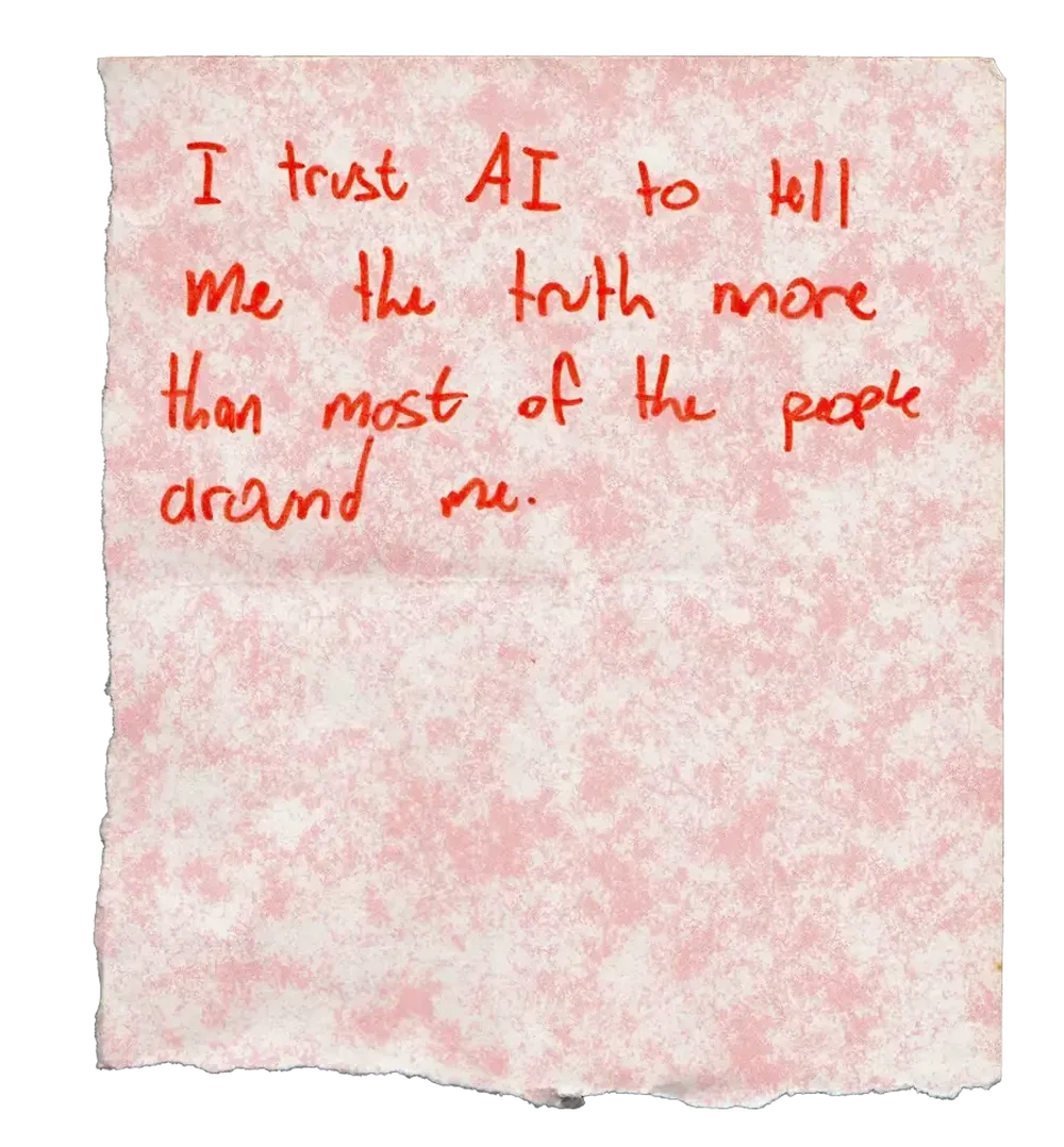 What we tell AI