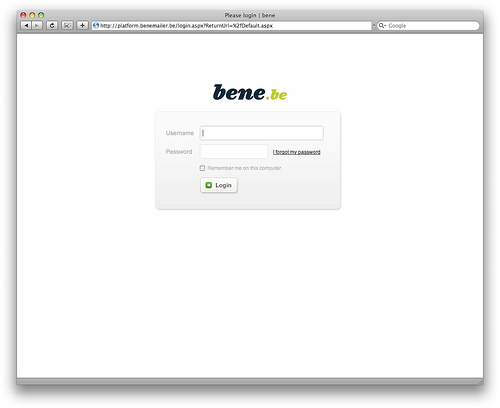 New version of BeneMailer, our mailmarketing platform