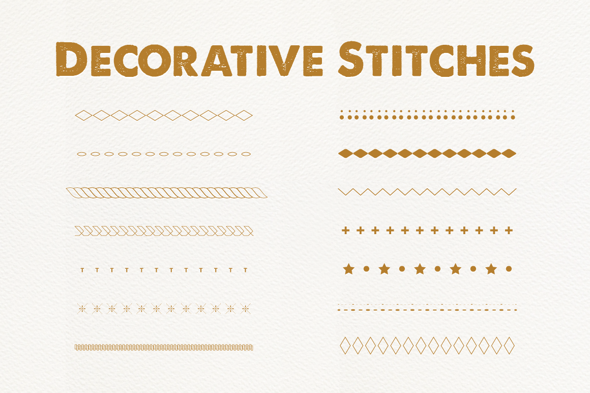 Decorative Stitch Brushes