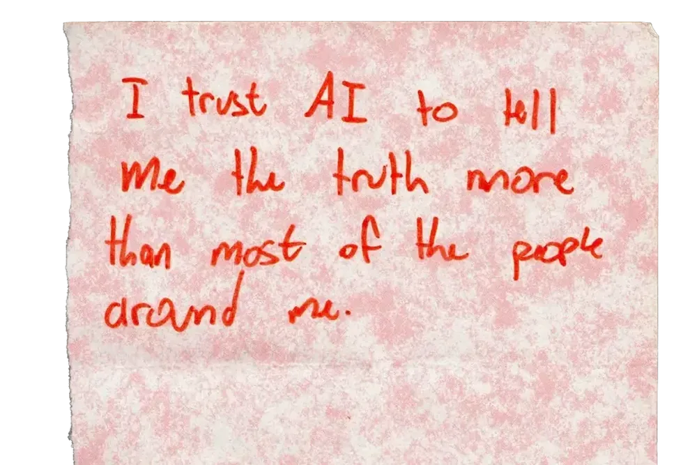 What we tell AI