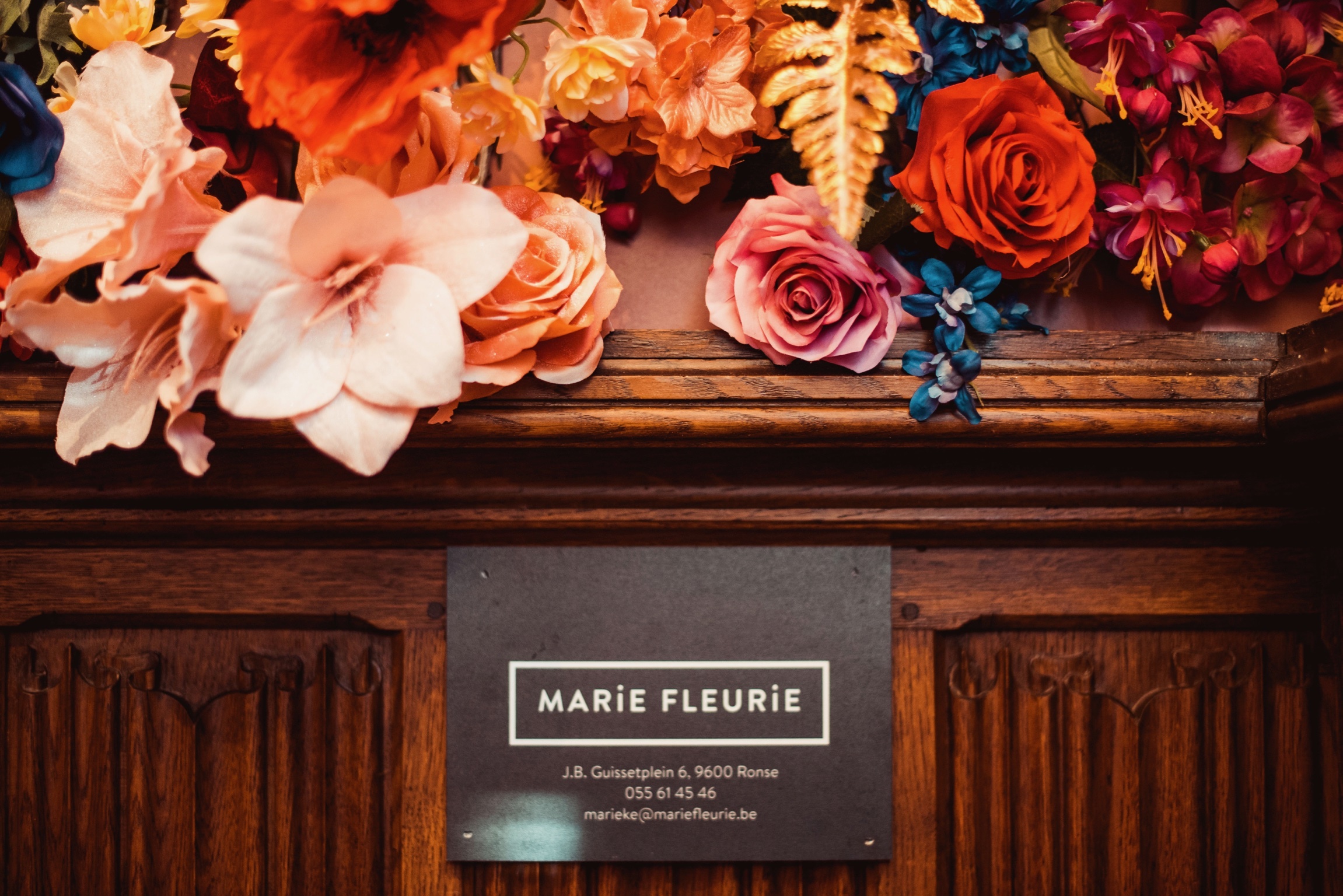 Storefront signage