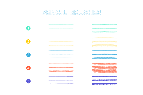 Pencil Brushes